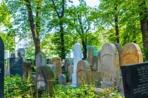 nagrobek znajdujący